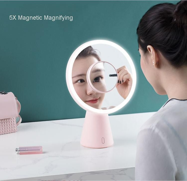 Portable Vanity Bluetooth Makeup Smart Touch Screen Mirror