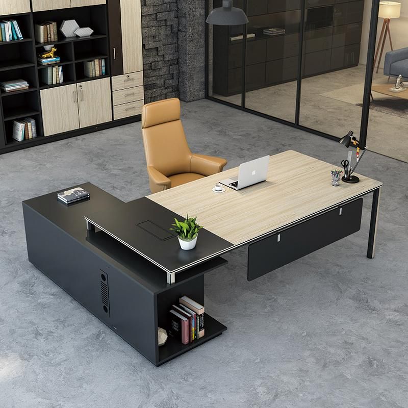 Factory Wholesale Luxury Modern Office Wooden Office Table Furniture Executive