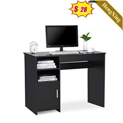 Modern New Design High Glossy Factory Customized Wooden Storage Office School Furniture Computer Table with Drawers