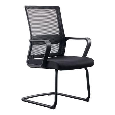 Wholesale Executive Black Workstation Training Mesh PP Plasitc Visitor Chair