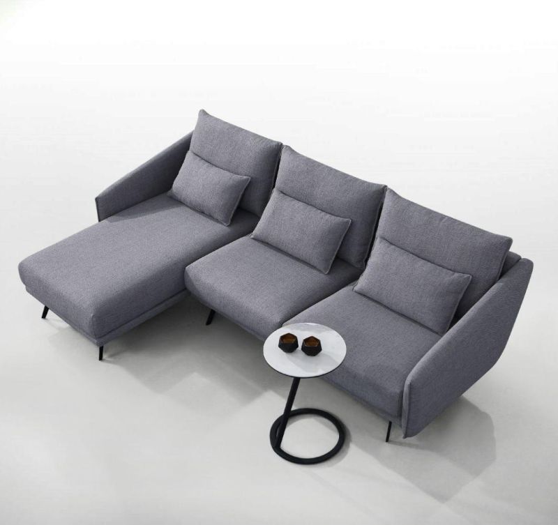 Foshan Gainsville Modern Furniture Italy Modern Home Leisure Fabric Sofa Set in Living Room Furniture