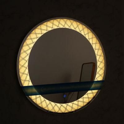 Jh Glass Magnified China Decorative LED Bath Bathroom Mirror with Good Service