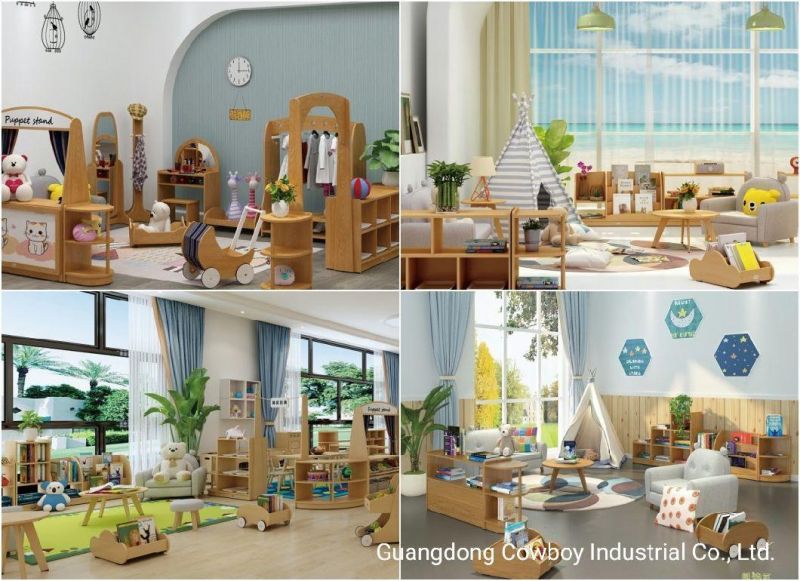 Cowboy Good Quality Kids Furniture Kids Cabinet Wholesale Wooden School Furniture for Kids