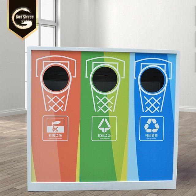 Commercial Hospital Trash Cans Recycling Hotel Wholesale Price Pedal Trash Bins Modern Outdoor Stainless Steel Custom School Waste Bins