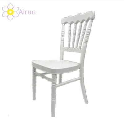 Modern Luxury Metal Gold Chiavari Napoleon Wedding Tiffany Banquet Chairs