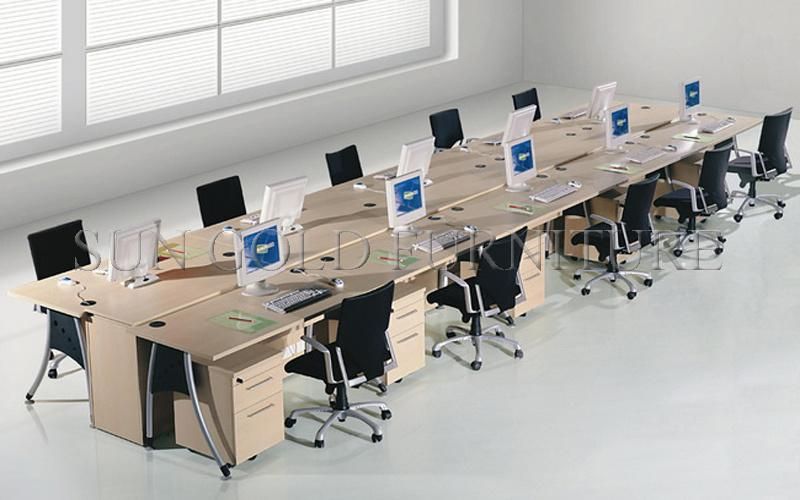 High Quality Melamine Office Workstation Partition for 10 Persons (SZ-WST642)