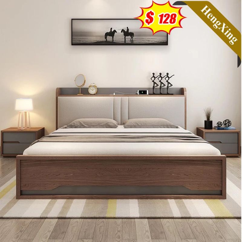 Customized Square Disassembly Modern Hot Sale Unfolded Double Bed