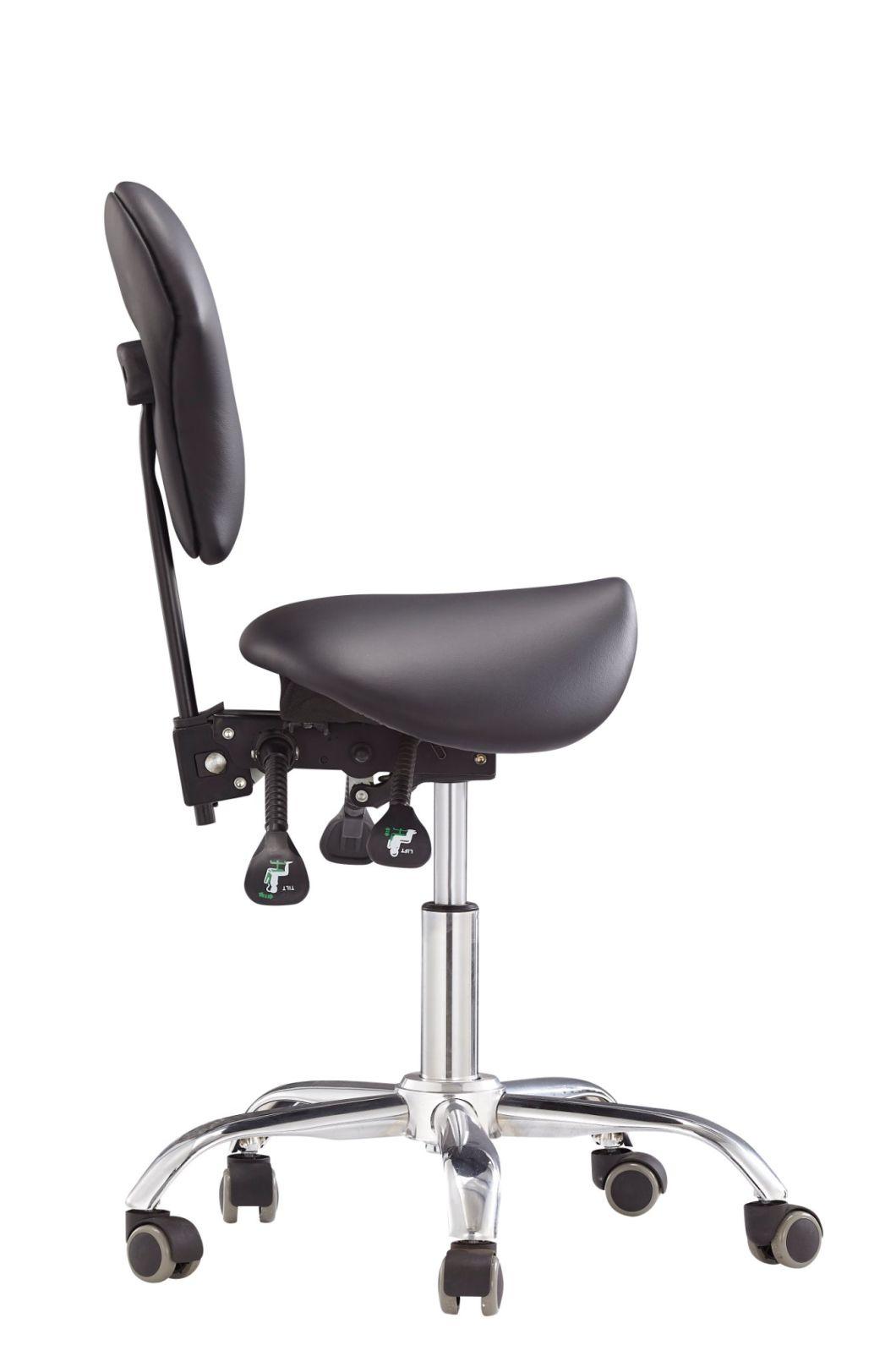 Ergonomic Saddle Seat Correct Siting Posture Office Chair