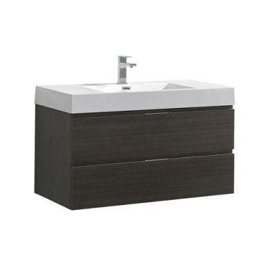 36&quot; Wall Hung Modern Bathroom Vanity