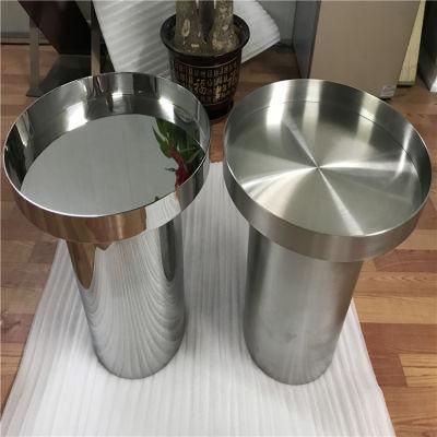 Customized Stainless Steel Metal Table for Hotel/Restaurant/Villa/Bar/KTV/Office/Apartment