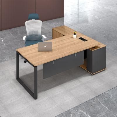 Foshan Project Wholesale Market Wooden Furniture Laptop Modern Boss Computer Office Desk Executive Table