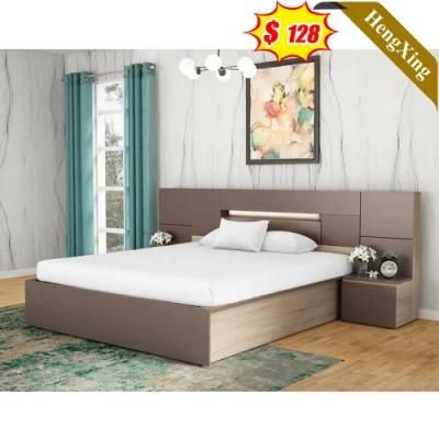 Customized Modern Design Hotel Furniture Double Bedroom Set Bed Frame King Size Beds