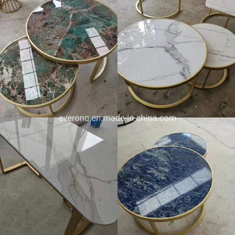 Natural Stone Dining Table Banquet Round Table Marble Table for Home&Hotel