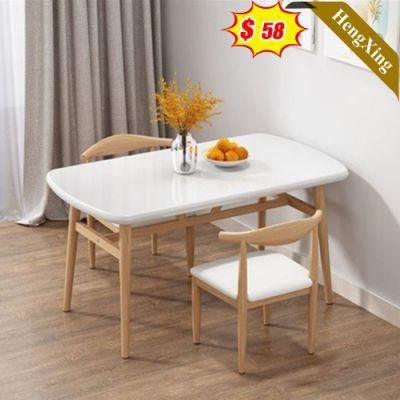 Northern Europe Style High Quality Wooden Simple Dining Table for Dining Room