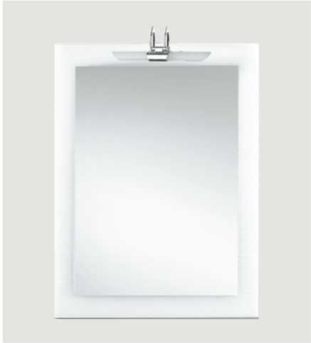 Bathroom Light Mirror Modern Design with a Pattern