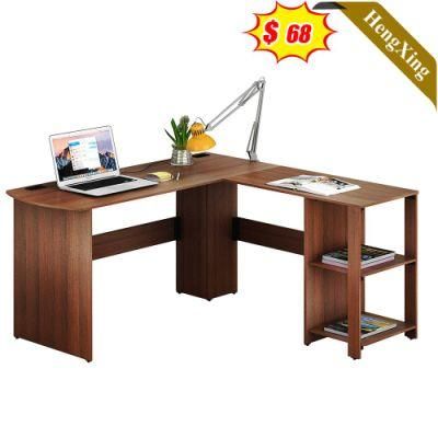 Chinese Modern MDF Office Living Room Furniture L Shape Executive Computer Desk Wood Dining Folding Table