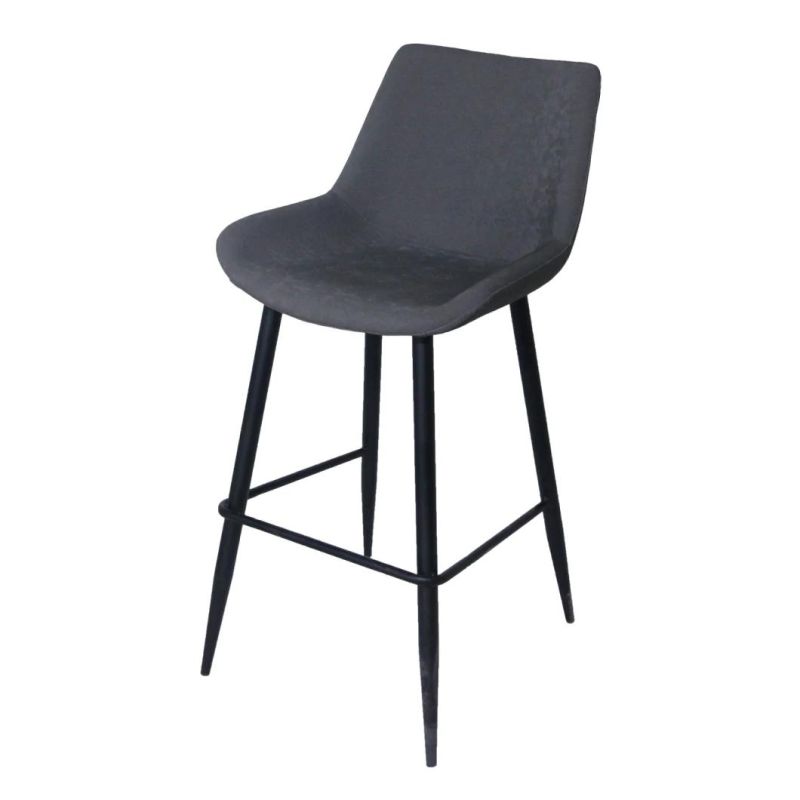 Modern High Quality Commercial Furniture PU Leather Bar Stools/Barstool/High Bar Chair