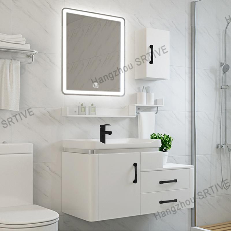 Toilet Bathroom Cabinet Furniture Vanity PVC Bathroom Cabinet