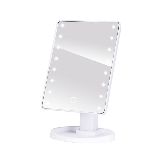 LED Professional Beauty Cosmetic 16/22 Lights Touch Screen Makeup Mirror