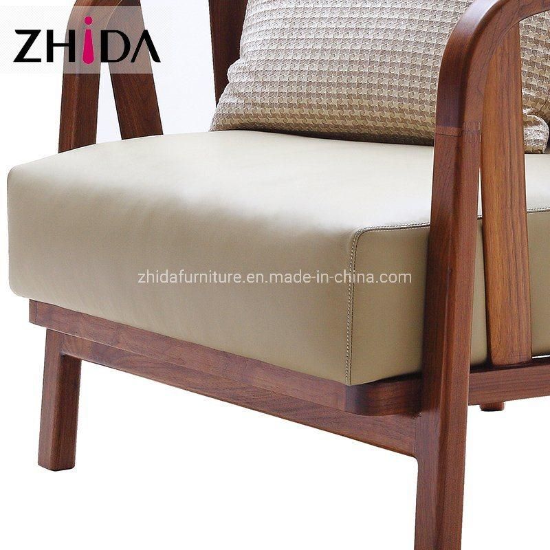 Commercial Furniture Solid Wood Leisure Chair