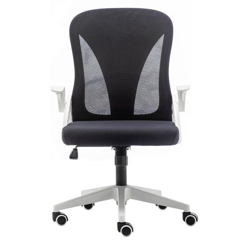 2022 New Modern Home Furniture Executive Shampoo Chairs Computer Parts Game Plastic Gaming Folding Barber Office Chair with Foldable Armrest