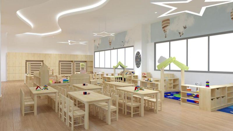 Wholesale Kids School Classroom Furniture, Preschool Student Furniture, Children Care Center Children Furniture, Kindergarten Wood Furniture