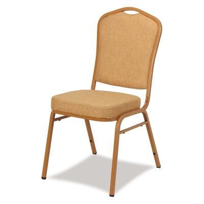 Top Furniture Foshan Factory Metal Hotel Furniture Banquet Chair