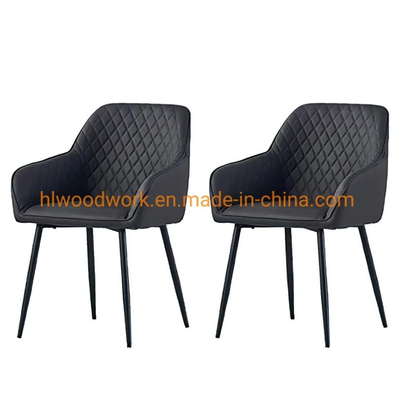 European Design Dining Room Furniture with Metal Leg Ergonomic Home Furniture Chair Metal Hotel Home Restaurant Modern Furniture Dining Chair