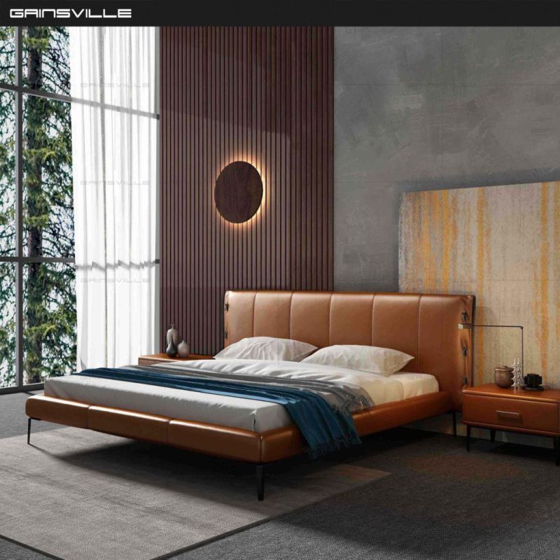 Hot Sale Italy Fashion Style Home Furniture Bed King Bed with Promotional Price Now!