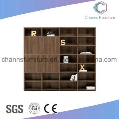 Modern Melamine Furniture Office Bookcase Black File Cabinet