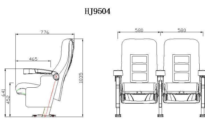 Public Office Stadium Church Auditorium Cinema Theater Movie Chair