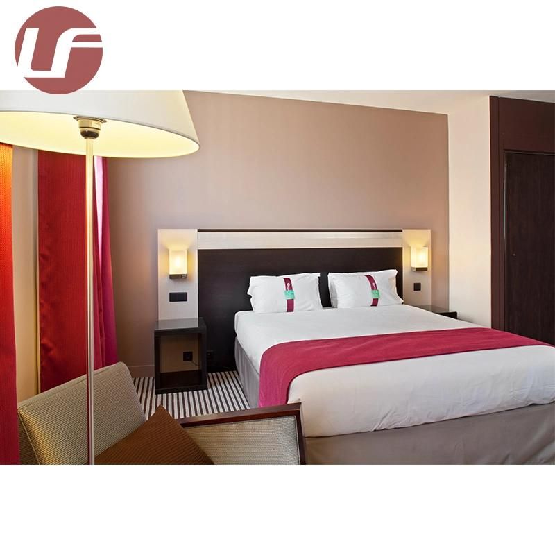 Simple Light Color Crotch Mahogany Material Hotel Furniture