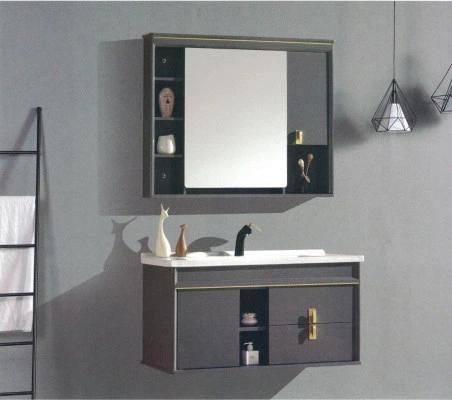 Sairi Modern Bathroom Cabinet PVC in Bathroom Vanities