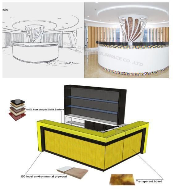 Shop Counter Table Design Juice Bar Furniture Marble Bar Counters