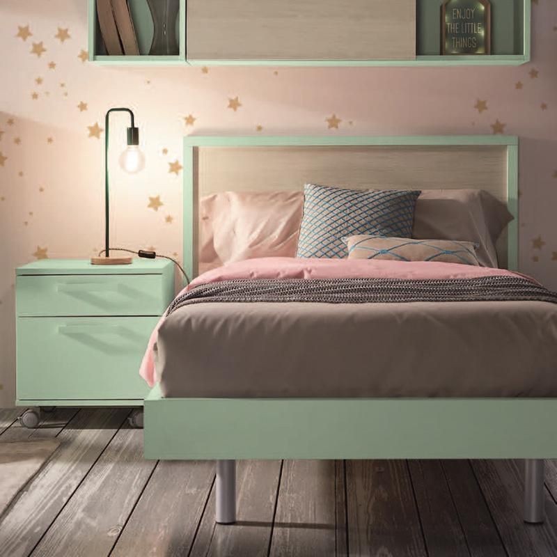 Fashion and Modern Single Kids Bed Children Home Furniture Kids Bedroom Furniture