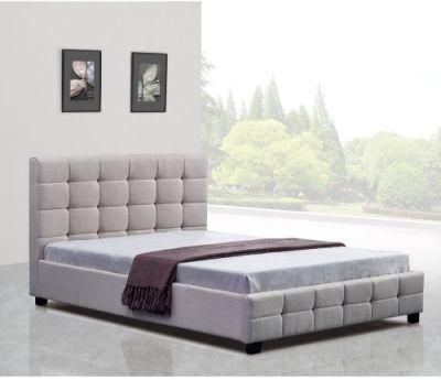 European King Size and Queen Size Bed Luxury Leather Modern Bedroom Furniture Fabric Soft Bed