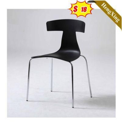 Wholesale China Cheap Price Nordic Metal Legs Restaurant Office Dining Plastic Outdoor Chair