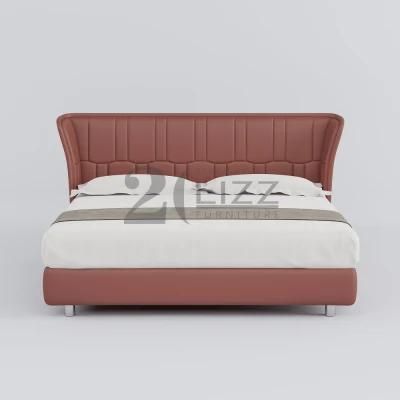 Professional Modern Bedroom Furniture European Design Sofa Fabric Luxury Bed