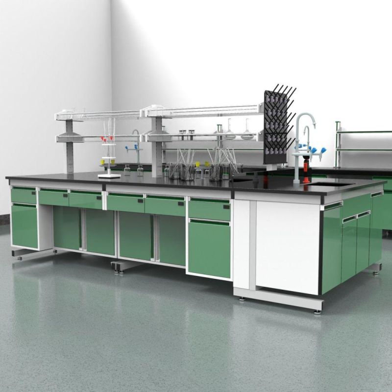 Factory Hot Sell Bio Steel Horizontal Laminar Flow Lab Clean Bench, High Quality & Best Price Physical Steel Lab Island Furniture/