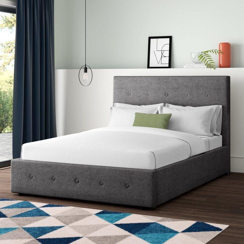 Morden European Designs Double Storage Bed King Queen Size Bed with Storage