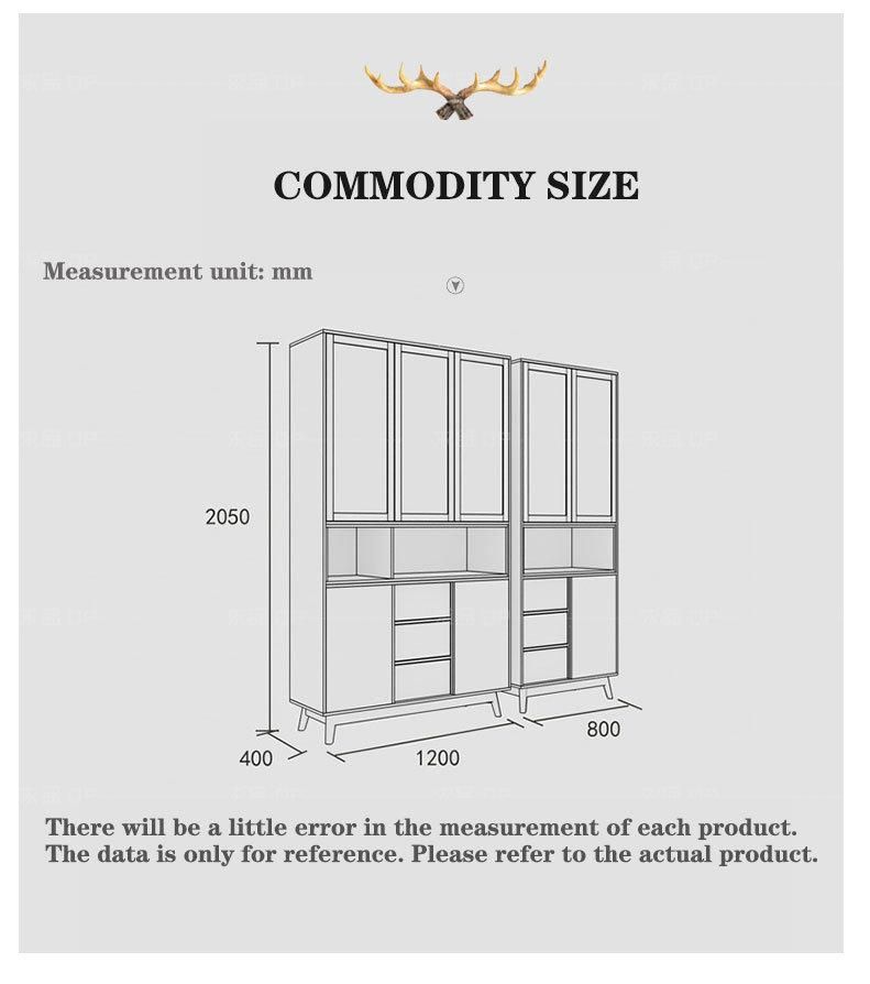 Modern Simple Design Wooden 2-6 Level Bookshelf for Office Room Bookcase