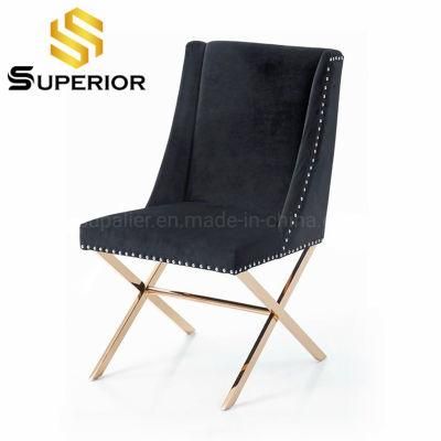 Argentina Hot Selling Home Dining Room Furniture Gold Modern Chair