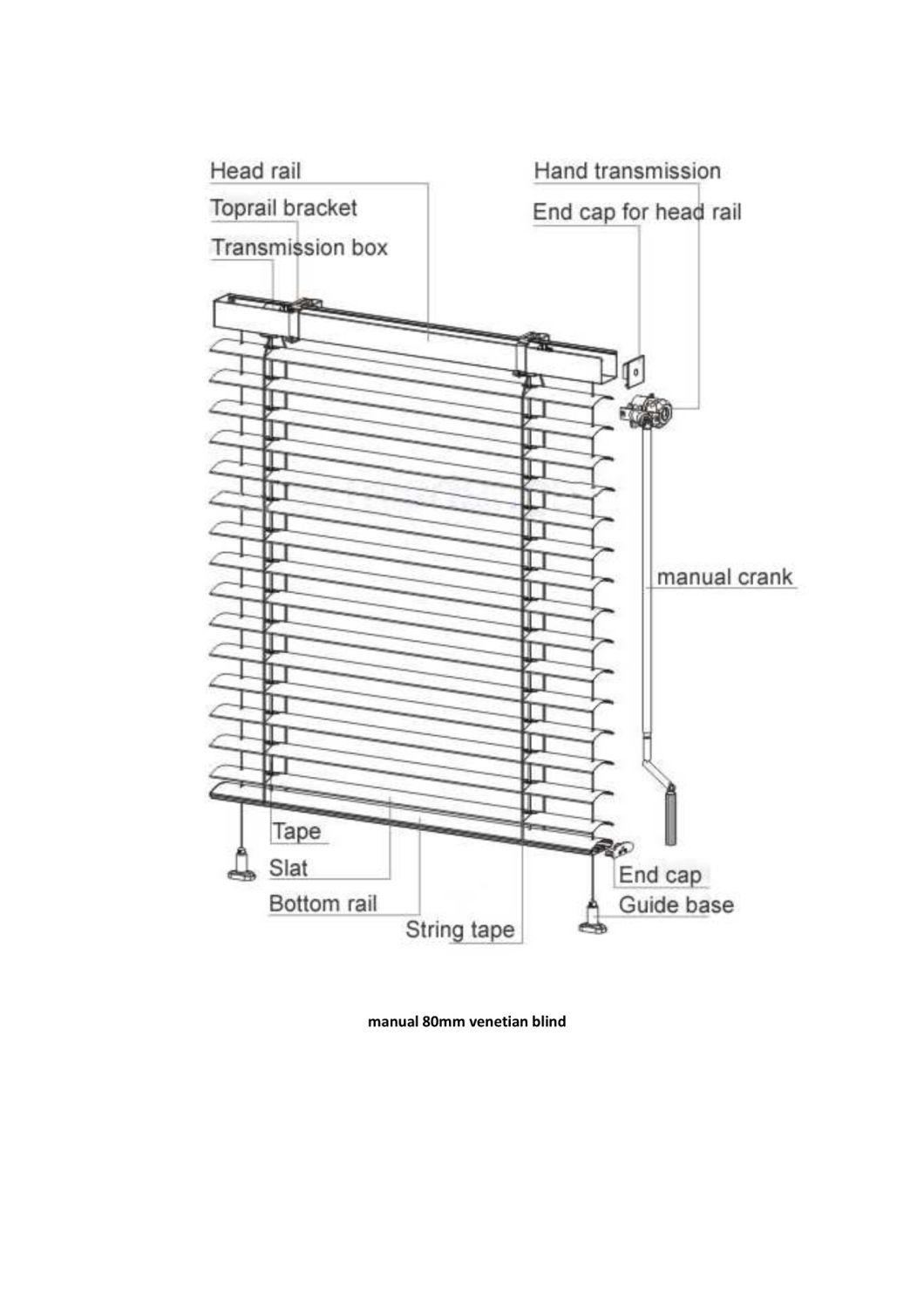 Good Quality Outside Aluminium Blinds