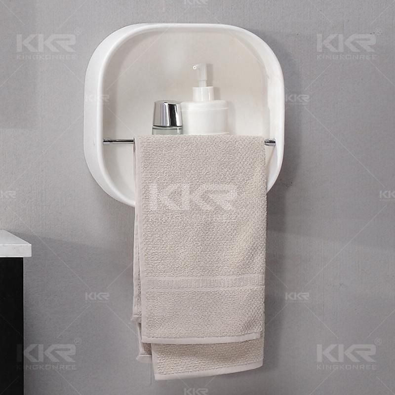 Luxurious Design Solid Surface Freestanding Hotel Bathroom Towel Rack