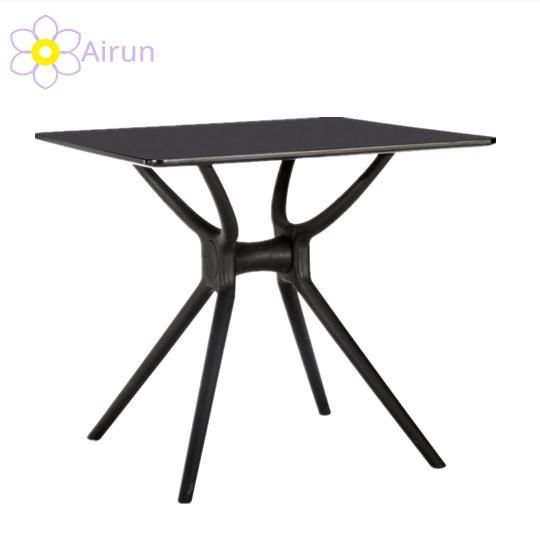 Nordic Minimalist Dining Table Small Apartment Negotiation Table Modern Cafe Square Table Hotel Leisure Table