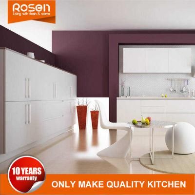 Customized Hot Sale Modern Simple Style White Lacquer Kitchen Cabinets