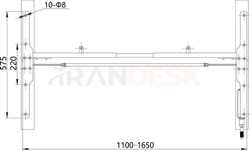 Manual Adjustable Standing Desk