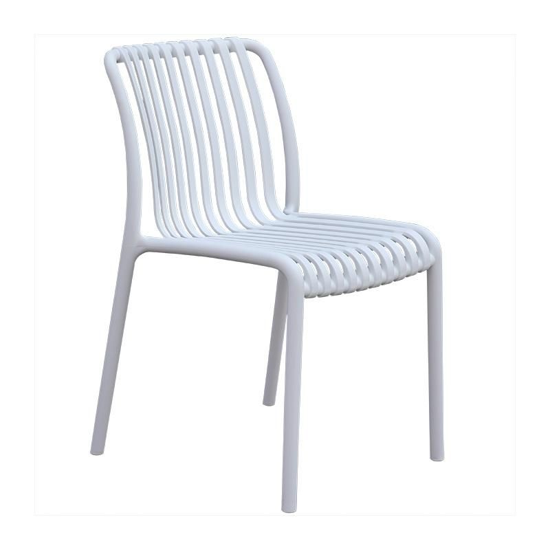 Rikayard High Quality Modern Cheap Wholesale Provo Dining Armless PP Plastic Chair