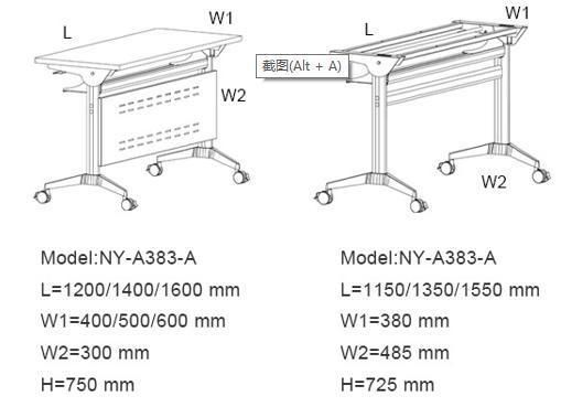 Elites Long Training Study Office Computer Table Standing Desk Office Furniture Wooden Furniture Adjustable Desk Office Desk