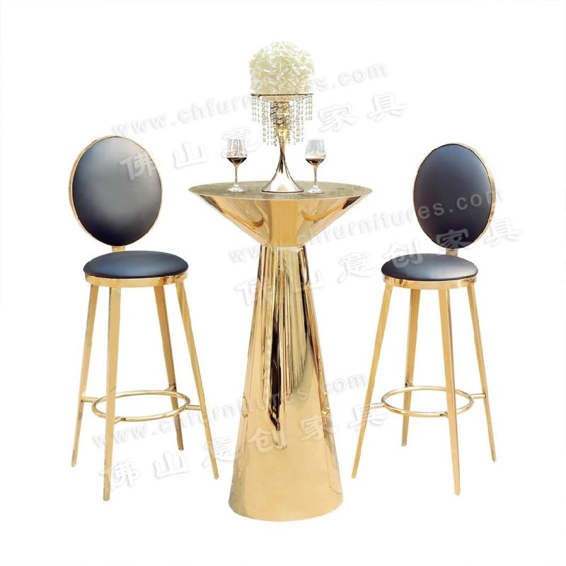 Ss63 Bar Stools High Stools Stainless Steel Household Backrest Bar Stools Modern Minimalist High Chairs Bar Chairs